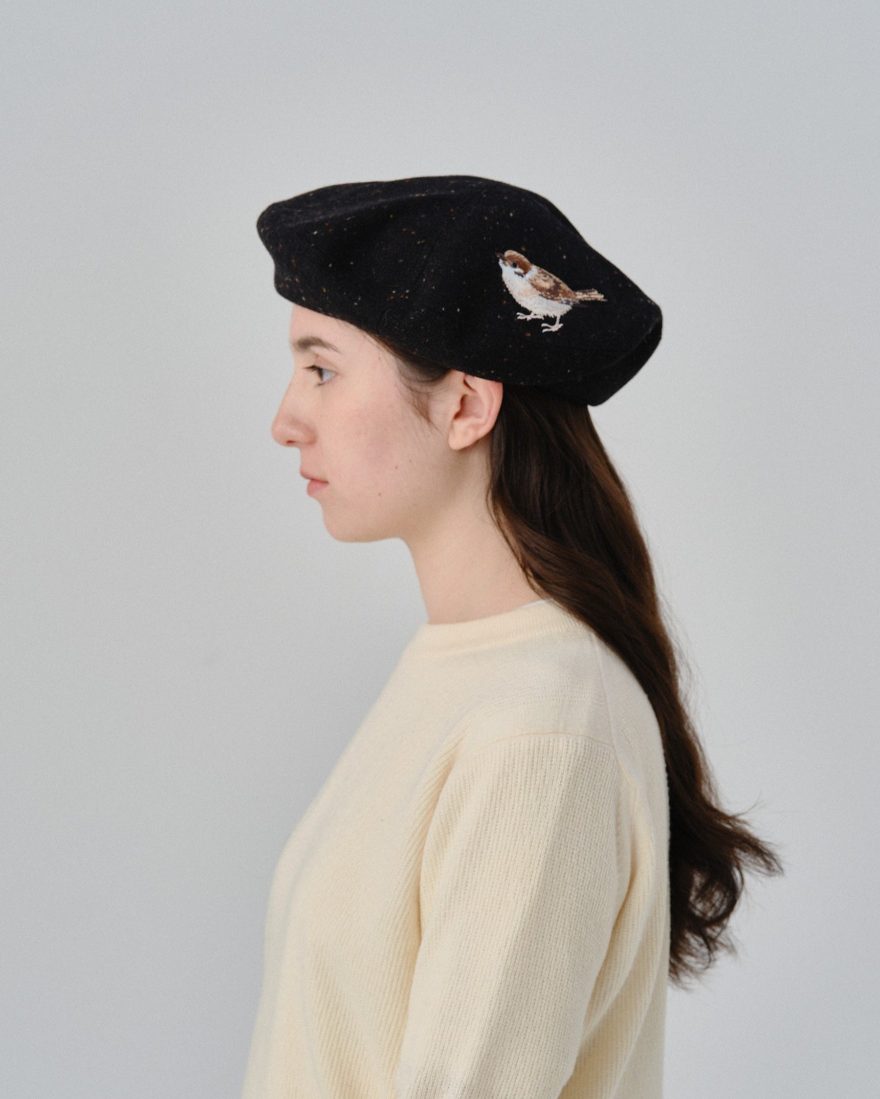 N-1544 / Sparrow Beret – Nine Tailor